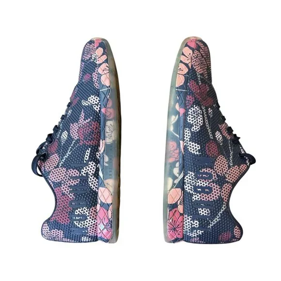 NoBull Project Trainer Sneakers Shoes Navy Cherry Blossom Women’s Sz 9 /Men 7.5 - Picture 5 of 9